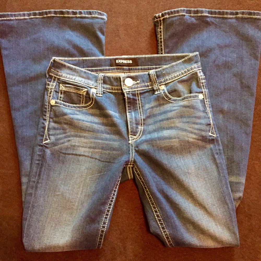 Express Bell Flare Jeans